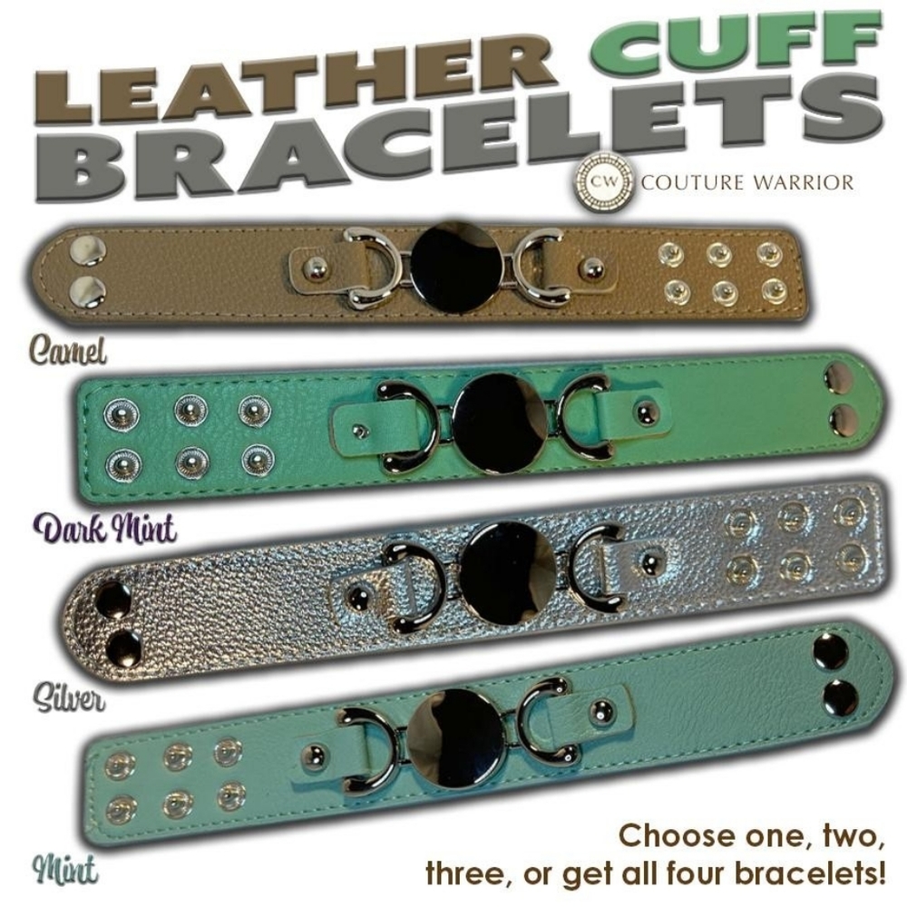 Leather Cuff Bracelets